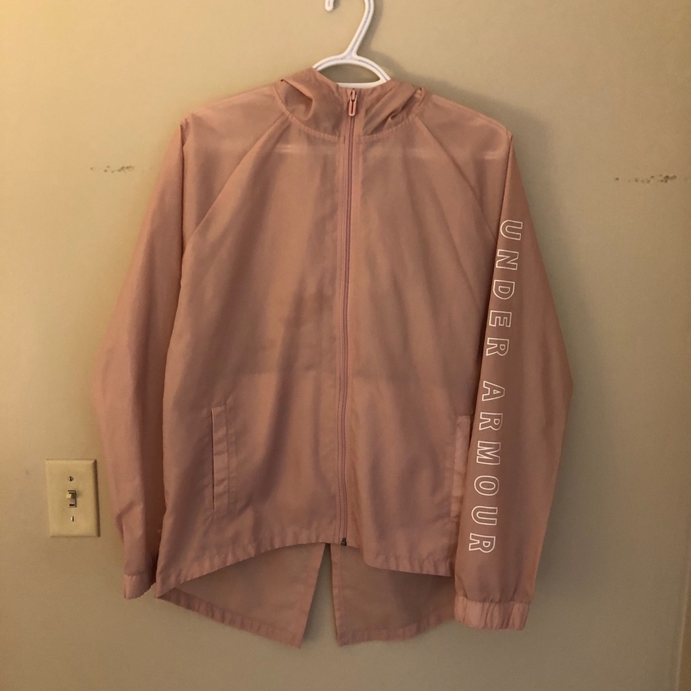 Under Armour Pink Windbreaker